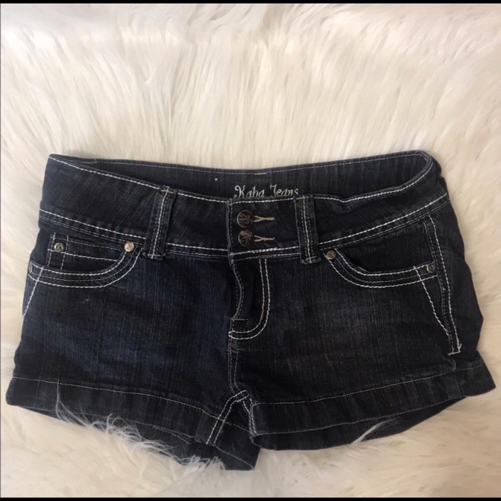 Bedazzled Denim Shorts